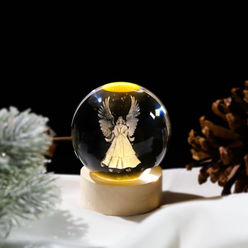 🎁 Hot Sale-3D Laser Engraving Crystal Ball Faithlight