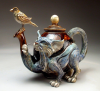 🎁HANDMADE ART CAT TEAPOT-BUY 2 FREE SHIPPING