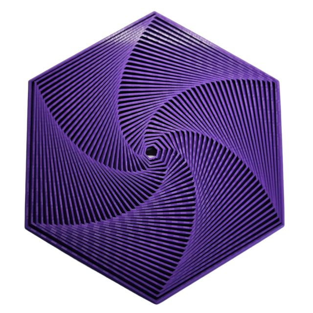 🔥HOT SALE 49% OFF⚡3D-Printed Fractal Fidget Hexagon