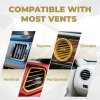 Mini Car Drum Cymbal – Air Vent Mount with Adjustable