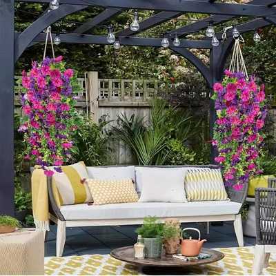 Perfect home garden decoration – 🌺hanging morning glory