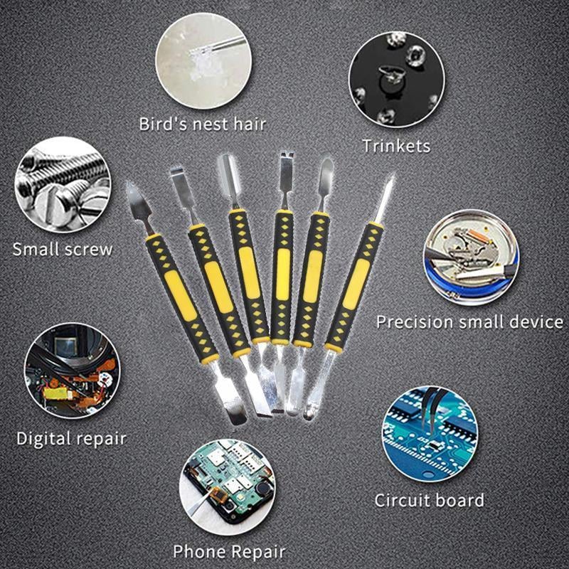 6-teiliges Brecheisen-Set aus Metall🧰