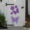 🏡Last Day 75% OFF -Garden Fence Large Flower Stencils🌻DIY Decoration