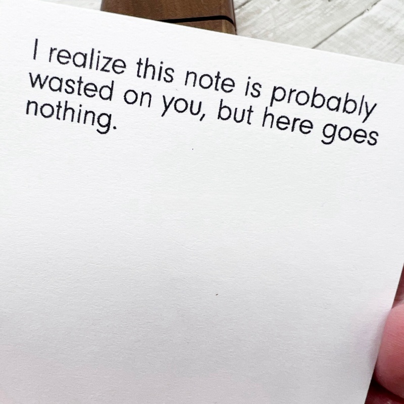 Funny Sticky Note