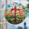 🎅Early Christmas Sale 49% OFF ✝️Handcrafted Radiant Jesus Cross Window Sign