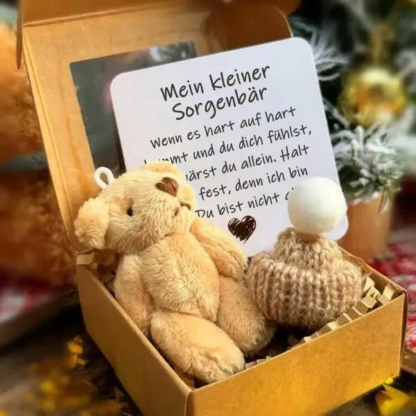 🔥Kaufe 1 Erhalte 1🎁Handgemachter Mini-Teddy in Box