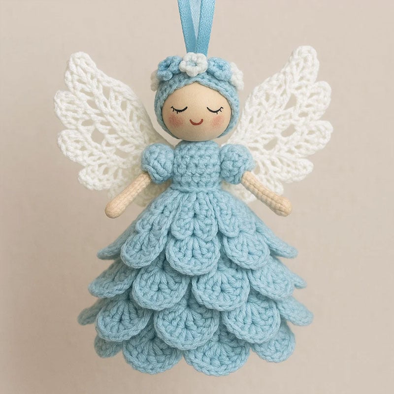 🔥DIY Crochet Angel Ornament Kit🎄 | Perfect for Christmas & Holiday Decor