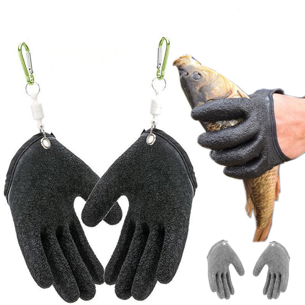 🎣 Summer Sale-40% OFF🐠Coated Fishing Gloves Left/Right