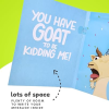 🤣Funny Prank Greeting Card | Goat Scream