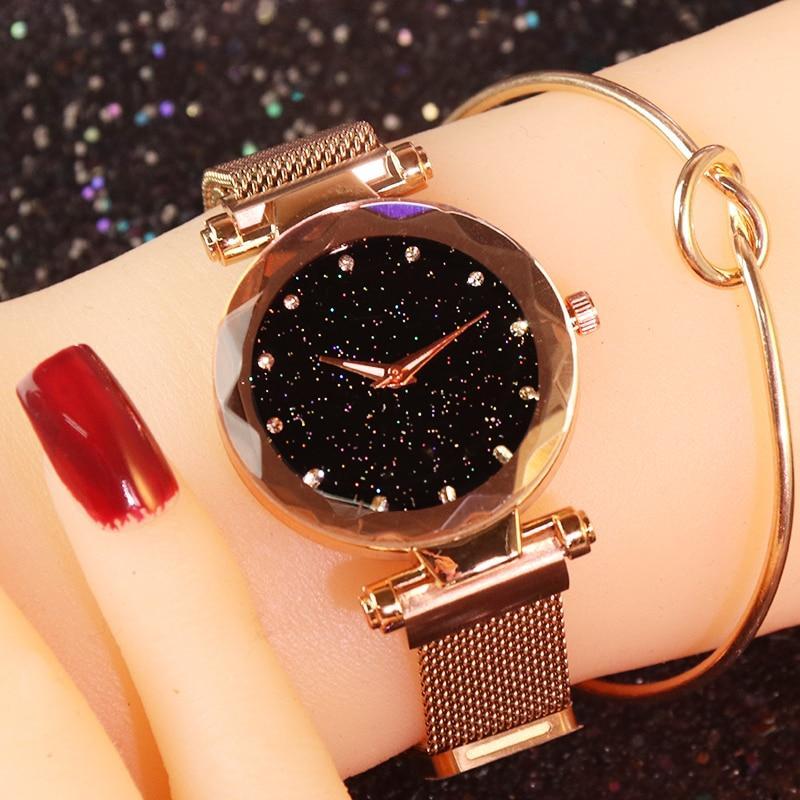 （❤️2021 Mother's Day Flash Sale）Ladies Magnetic Starry Wristwatch & Buy 2 Get Extra 10% OFF