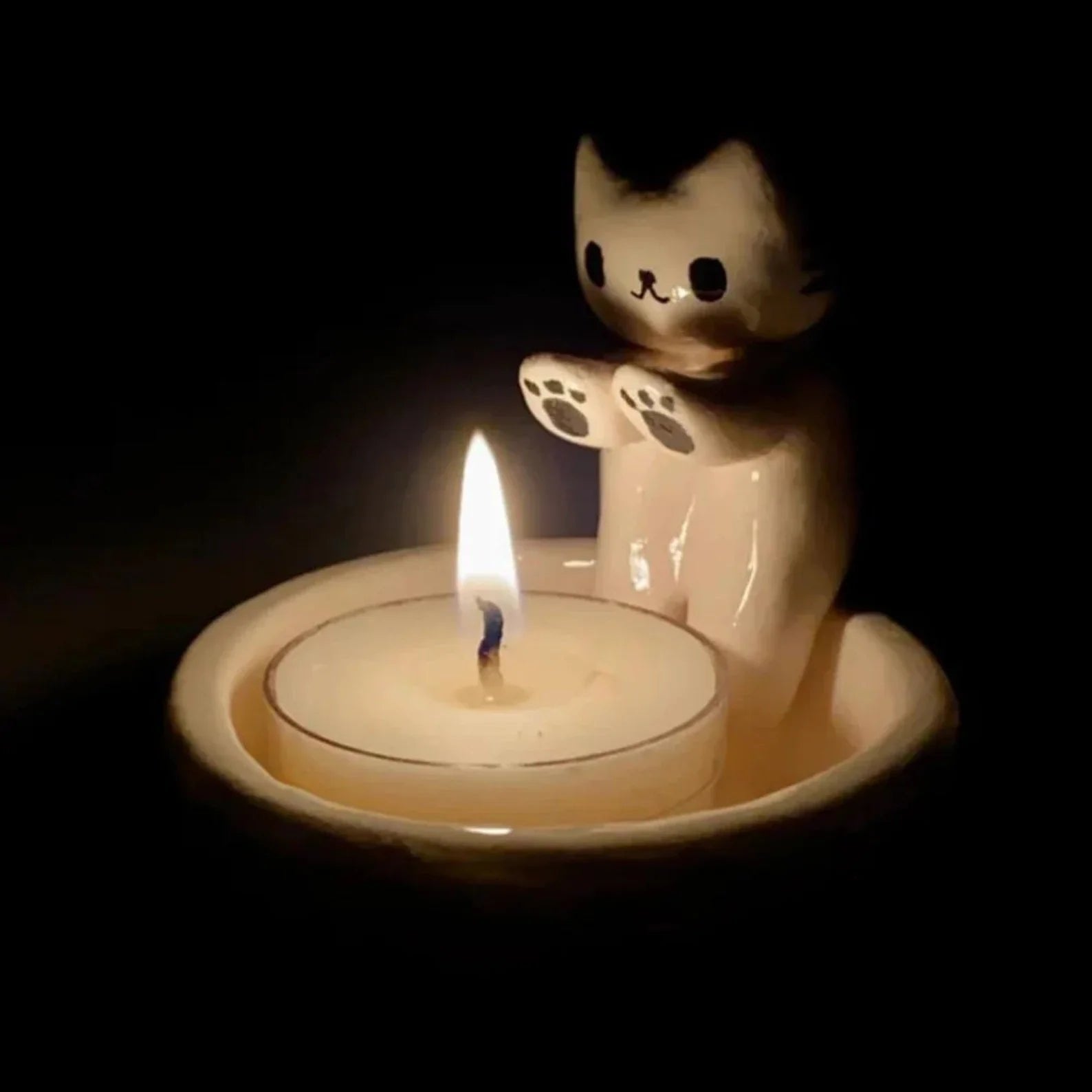 🔥2024 New Year Hot Sale🎁 - Cute Cat Candle Holder