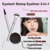 🔥NOW Save 49% OFF🔥2-in-1 Eyeliner & Lower Eyelash Stamp Set