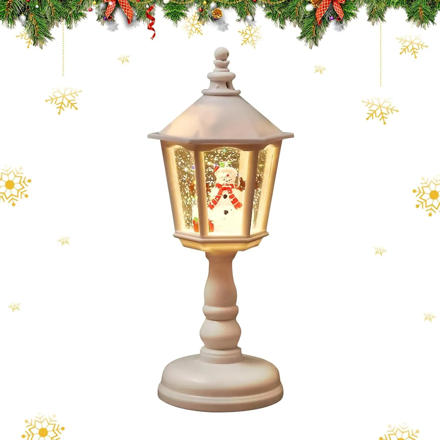 (🎄Early Christmas Sale - 49% OFF)🎁Christmas Snow Globe Lantern LED🔥Buy 2 Get 10% OFF & Free Shipping