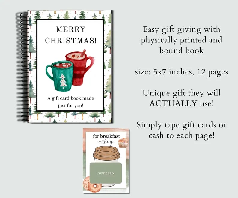 💥LAST DAY SALE 50% OFF💥Christmas Gift Card Book