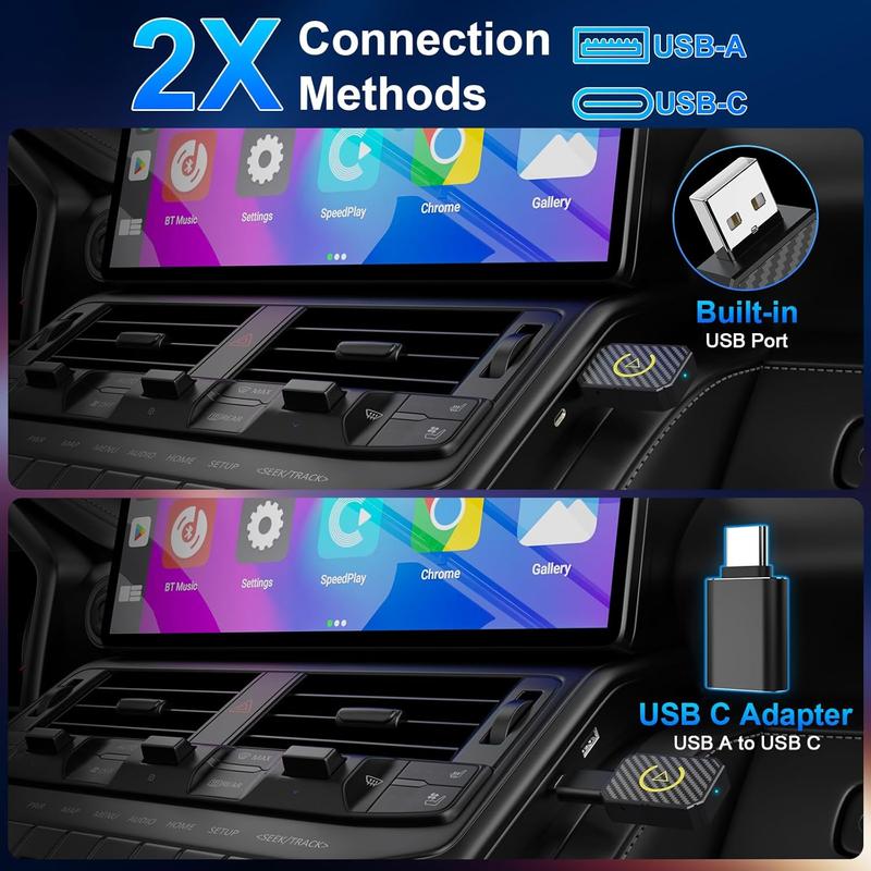 ✨Letzter Tag 49 % Rabatt🔥Mini-Kabelloser CarPlay-Adapter