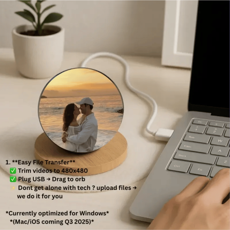 🎁TikTok Last Day Sale - 70% OFF🎁The Magic Crystal Ball — Hold the Breathing Memories in Your Hand.