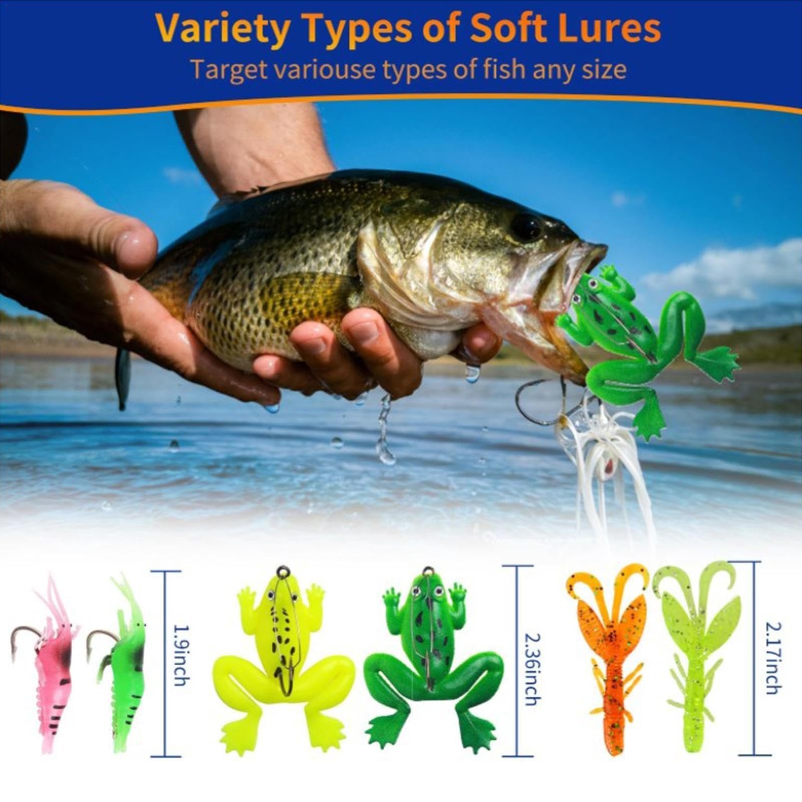 🎄TikTok Christmas Sale -70% OFF✨Fishing Lures Advent Calendar