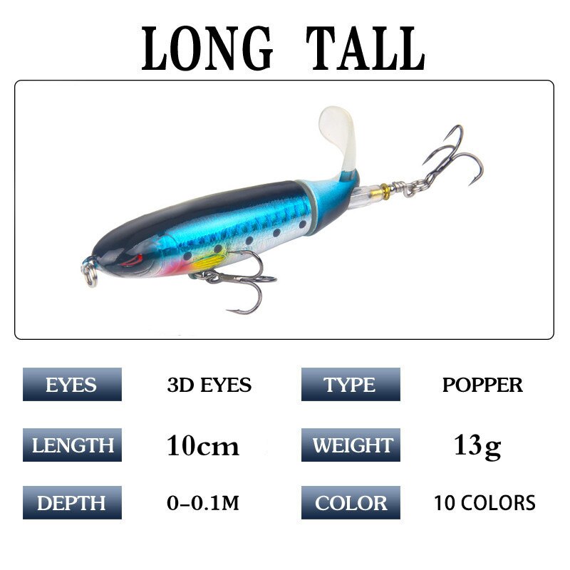 Realistic Poper Fishing Lure