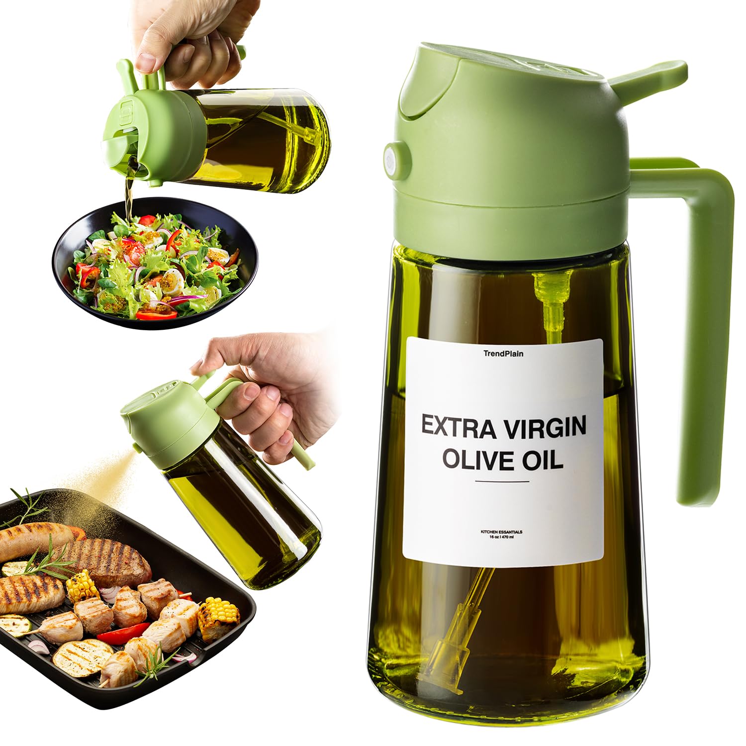 🔥Last Day Promotion 70% OFF🔥16oz Light-Blocking Tinted Olive Oil Dispenser