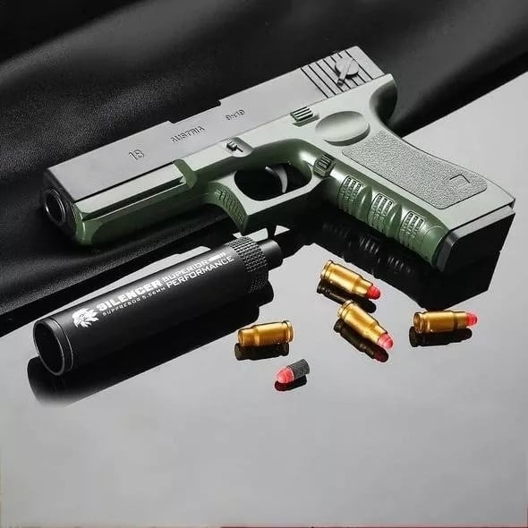 (🔥Last Day Promo - 70% OFF🔥) G17 Shell Ejection Soft Bullet Toy Gun, Buy 2 Get Free Shipping