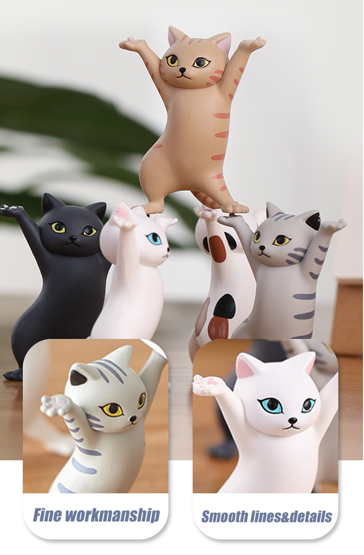 🔥 2021 Popular Toy Ornaments Kitten Stents Cat Penholders Pet Toys Hot sale - Special Event 50% OFF