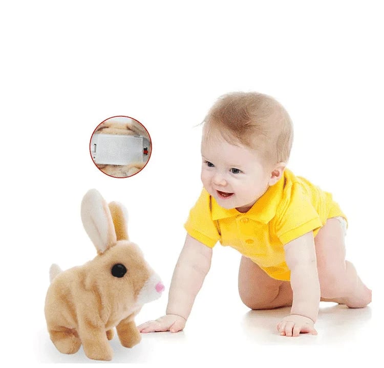 🔥Last Day Promotion - 62% OFF🔥Bunny Toys Educational Interactive Toys Bunnies Can Walk and Talk🌈🌈