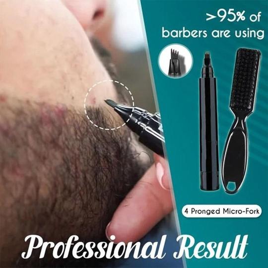 Summer Hot Sale 48% OFF - Beard Filling Pen Kit