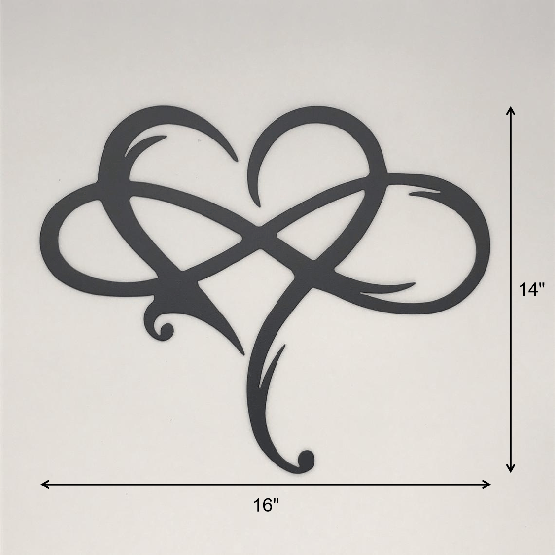 🔥LAST DAY  49% OFF 🔥 Infinity heart - Steel wall decor Metal Wall art