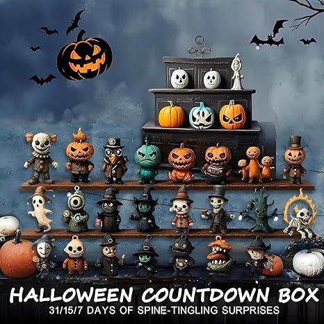 🔥Halloween Early Discount 49% Off🔥 31 Nights of Fright Halloween Countdown Box