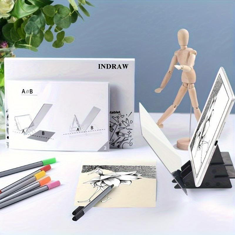 Optical drawing board, portable optical wiring board