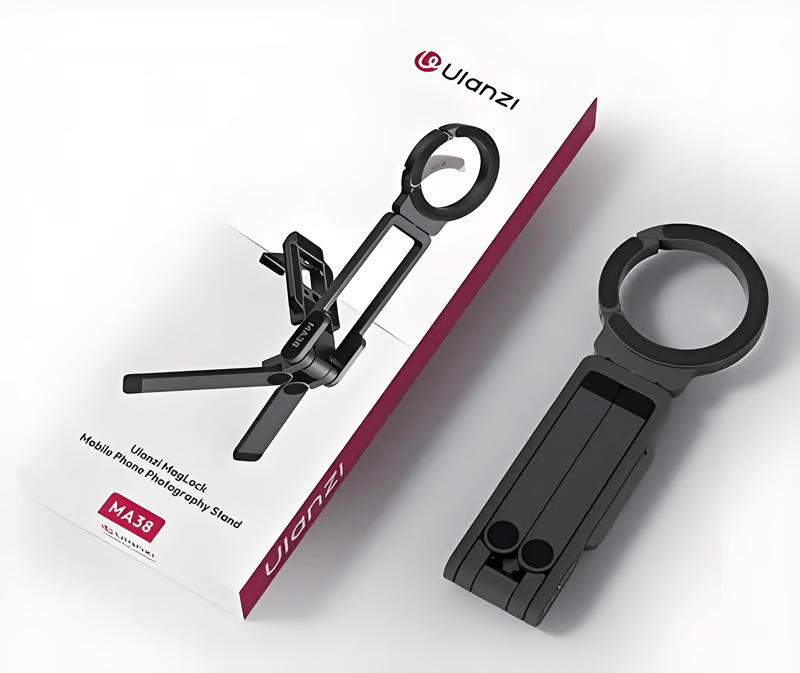 🍂TikTok Fall Mega Sale🎉Magnetic Phone Tripod for iPhone, MA38 Portable Phone Holder Mini Tripod for Magsafe