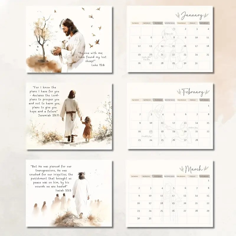 🎄Early Christmas Sale 49% OFF🔥Christianity 2025 Bible Verse Calendar