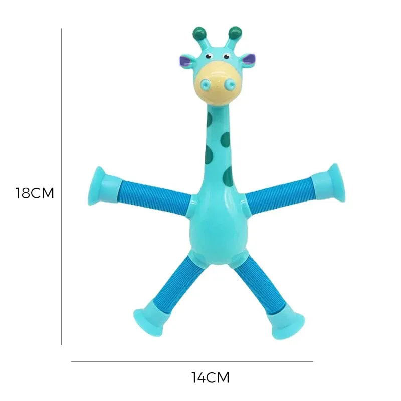 (💥Black Friday Hot Sale - 49% Off) Telescopic suction cup giraffe toy