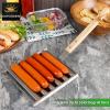 🔥 49% OFF🔥-Hotdog Roller Stainless Steel Sausage Roll Rack