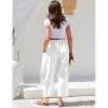 🎁 Letzter Tag Aktion 50% RABATT– Damen Leinenhose mit weitem Bein und Taschen