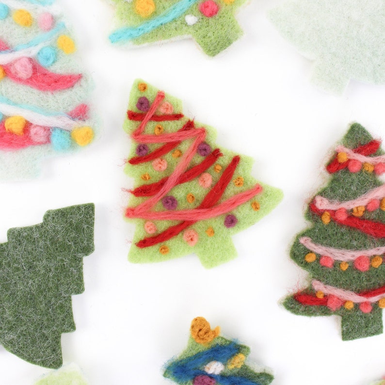 🌲Early Christmas Special 50% OFF🌲DIY Felt Christmas Trees