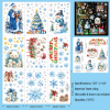 🔥Last Day Sale 59% OFF - 🎄3D Vision Christmas Window Stickers for Glass