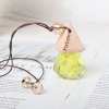 Car Perfume Glass Crystal Decoration Pendant