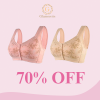 🎁LAST DAY 45% OFF🎁Front Closure Shaping Push Up Cotton Bra-Seamless, Beauty, Comfy