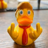 Double Middle Finger Duck with Ear BandAid