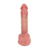 9in-Realistic Brown Thrusting Dildo Vibrator Remote Control