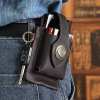 ADD ONS: Leather Tactical Sport Phone Bag with Keychain