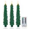🏆️Letzter Tag 50% Rabatt🌲Flammenlose Stabkerzenlichter für den Weihnachtsbaum mit Fernbedienung