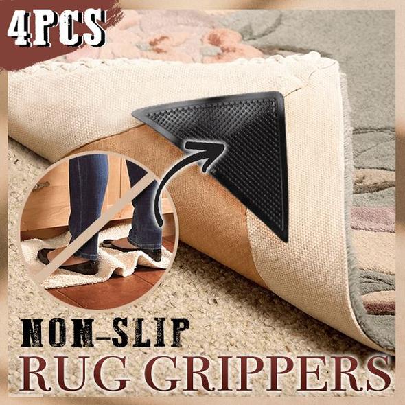 (WOMEN'S DAY PROMOTION-50%OFF) Non-slip Rug Grippers (4PCS) - BUY 3 GET 3 FREE