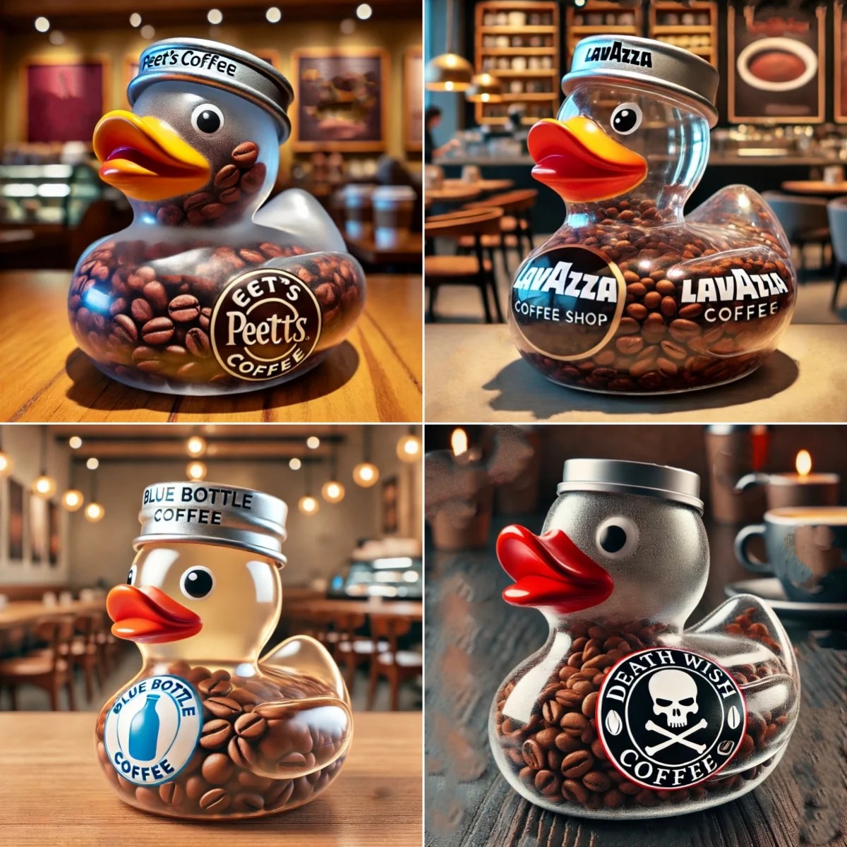 ☕️LAST DAY 70% OFF🦆Coffee Bean Duck Bottle-Buy 2 Free Shipping