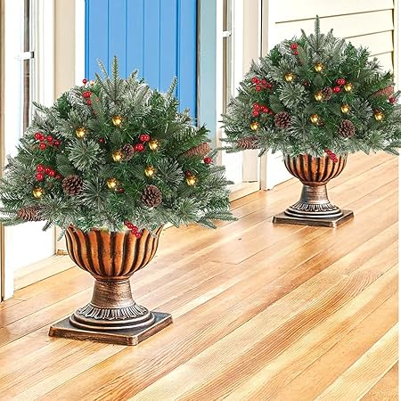 🎄Early Christmas Sale 49% OFF🔥Pre-lit Artificial Christmas Tree （BUY 2 GET FREE SHIPPING)