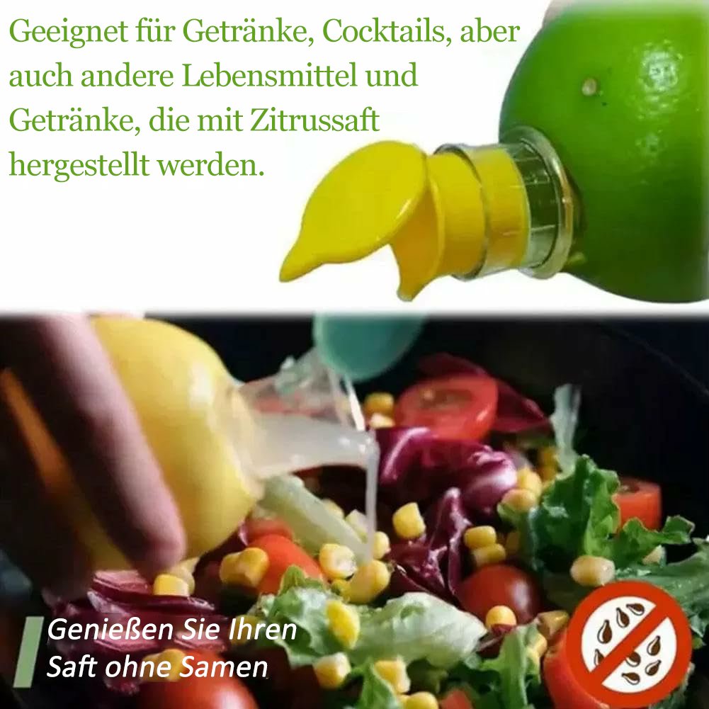 🍋2025 Neue Zitronenpresse mit Schraubverschluss ✨