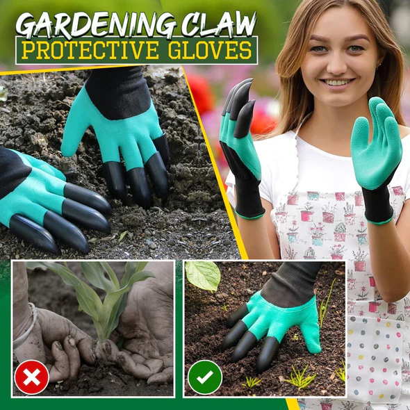 (🌲Early Christmas Sale- SAVE 48% OFF)Gardening Claw Protective Gloves(buy 2 get 1 free now)