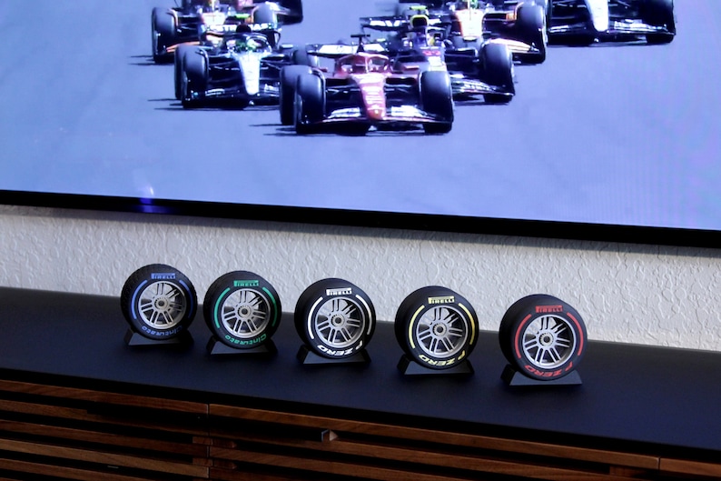 🎁TikTok Last Day Sale - 70% OFF✨Formula 1 Tire Fridge Magnets Full Set – 18” & 13” Replica F1 Tires