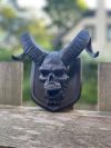 Hood Ram Skull Badge Ornament Emblem